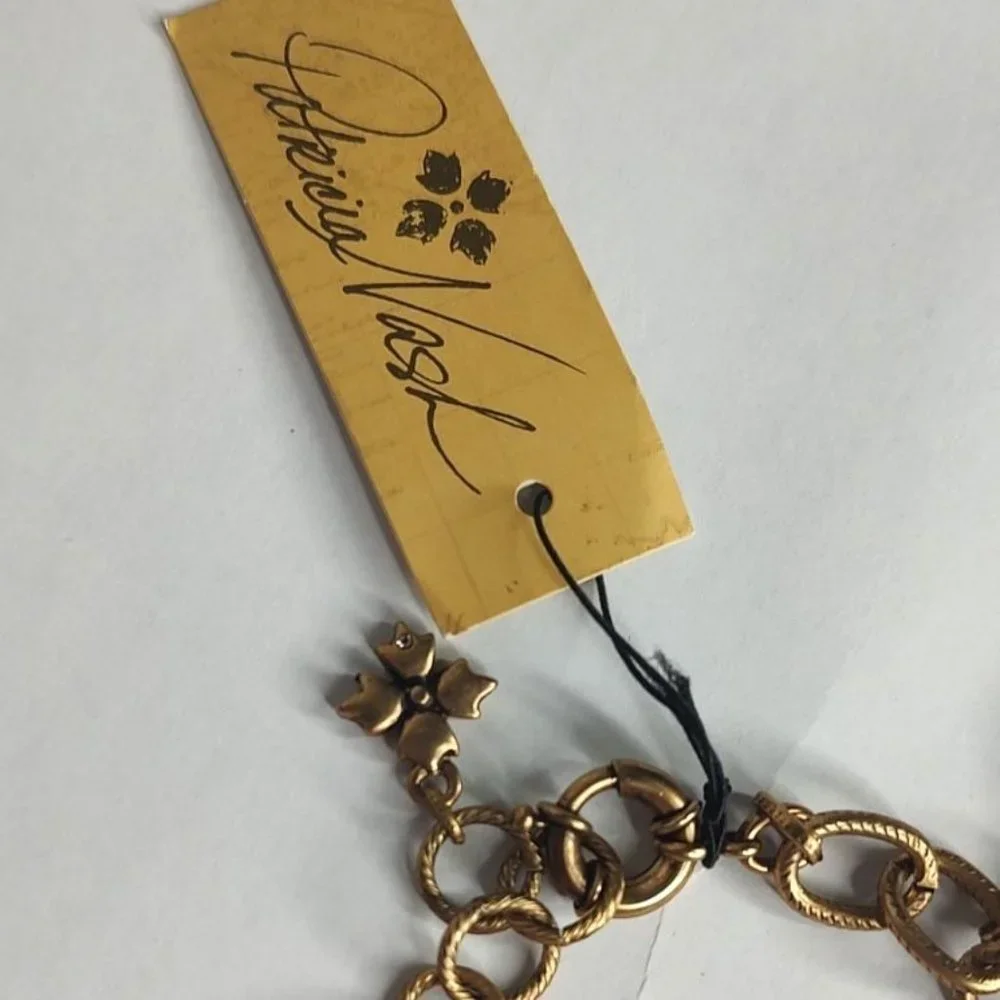 Patricia Nash Bracelet Charms World Traveler USA  Boho Chic - Picture 7 of 8